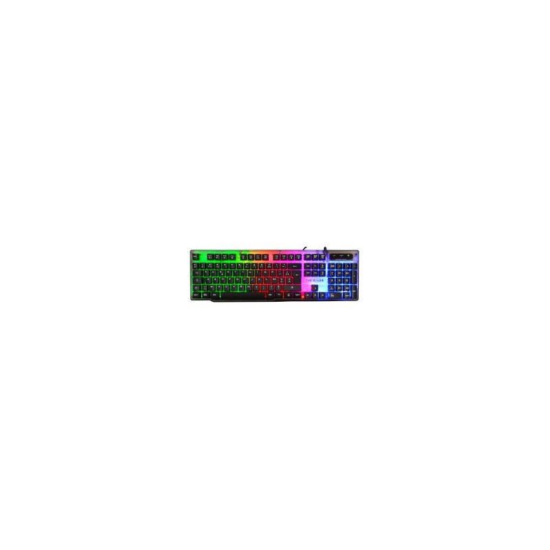 salud Nos vemos Fabricante Teclado The G-Lab Keyz Neon