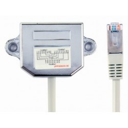 Adaptador RJ45 Combinador...